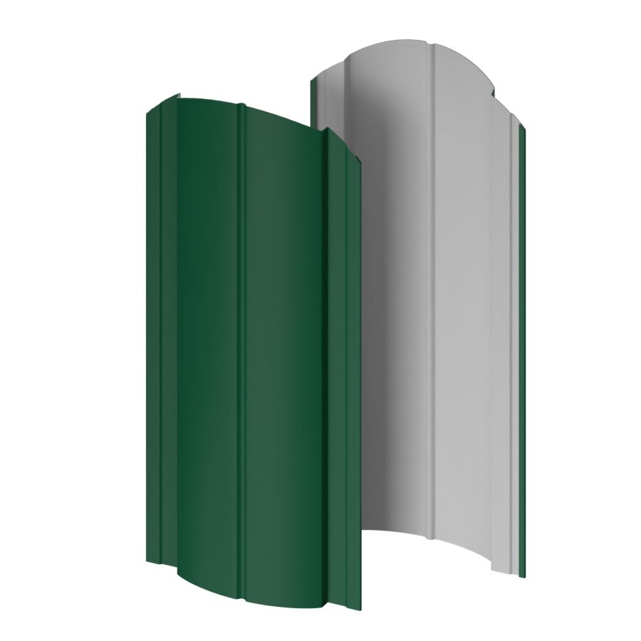 Штакетник МП Э-118-О фигурный 0.45мм ПЭ {длины по списку} купить в Санкт-Петербурге