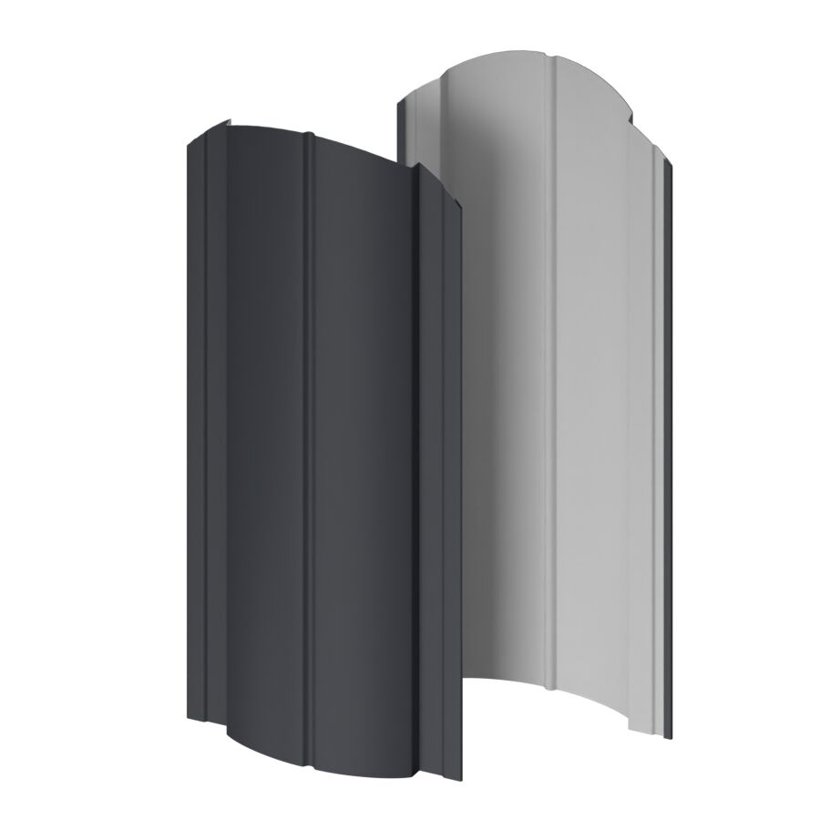 Штакетник МП Э-118-О фигурный 0.45мм Viking {длины по списку} купить в Санкт-Петербурге