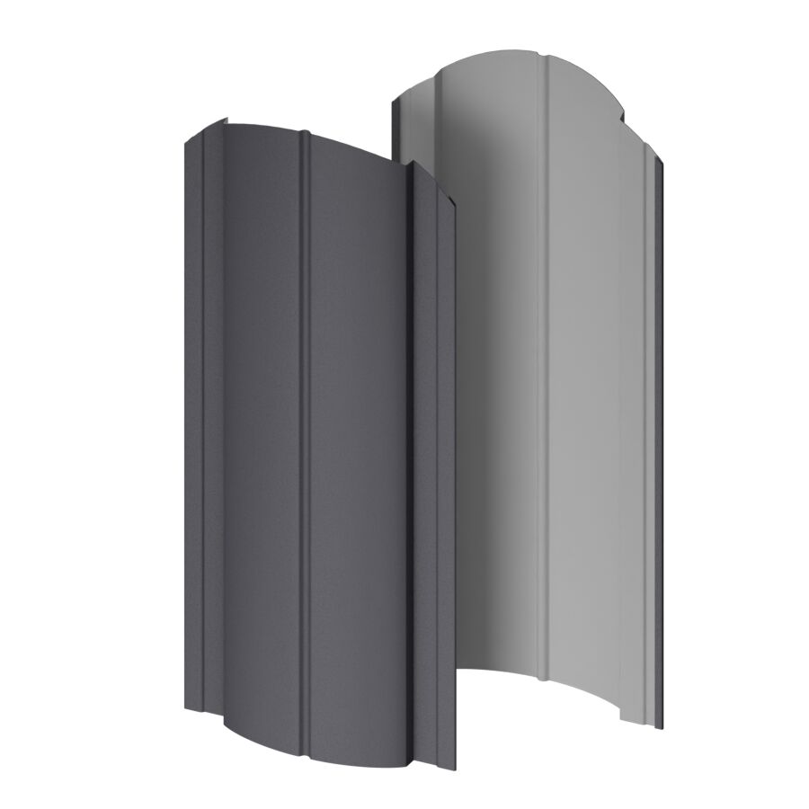 Штакетник МП Э-118-О фигурный 0.50мм Valori {длины по списку} купить в Санкт-Петербурге