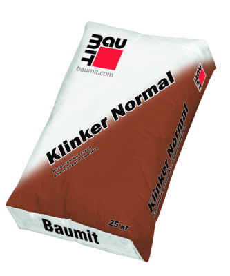 Klinker Normal 25 кг Кладочный раствор для лицевого кирпича Антрацит