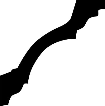 Карниз 6.50.113 2000х79х85 Европласт купить в Санкт-Петербурге