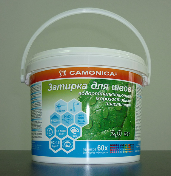 Затирка для тонких швов Camonica ЗТ, 2 кг купить в Санкт-Петербурге