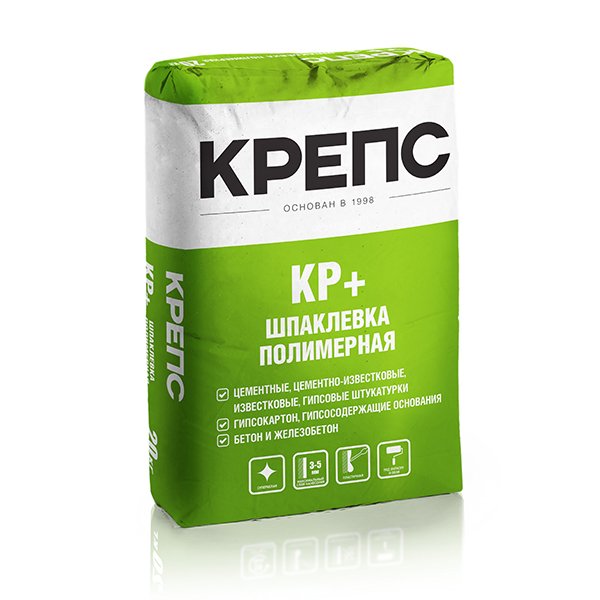 КР ПЛЮС шпаклевка финишная белая, полимерная купить в Санкт-Петербурге