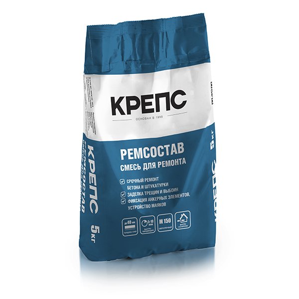 РС 5кг Состав ремонтный КРЕПС купить в Санкт-Петербурге