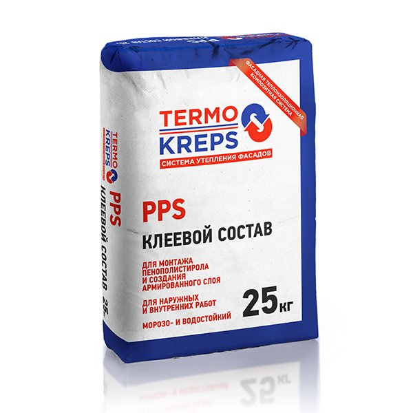 TERMOKREPS PPS 25кг Клей для пенополистирола КРЕПС купить в Санкт-Петербурге