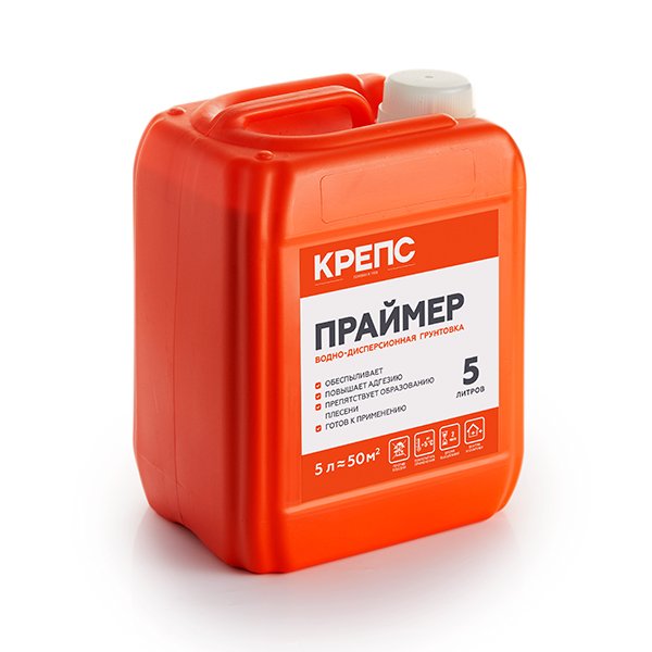 ПРАЙМЕР 5кг Грунт КРЕПС купить в Санкт-Петербурге