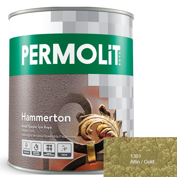 HAMMERTON 0.65л краска с молотковым эффектом PERMOLIT купить в Санкт-Петербурге