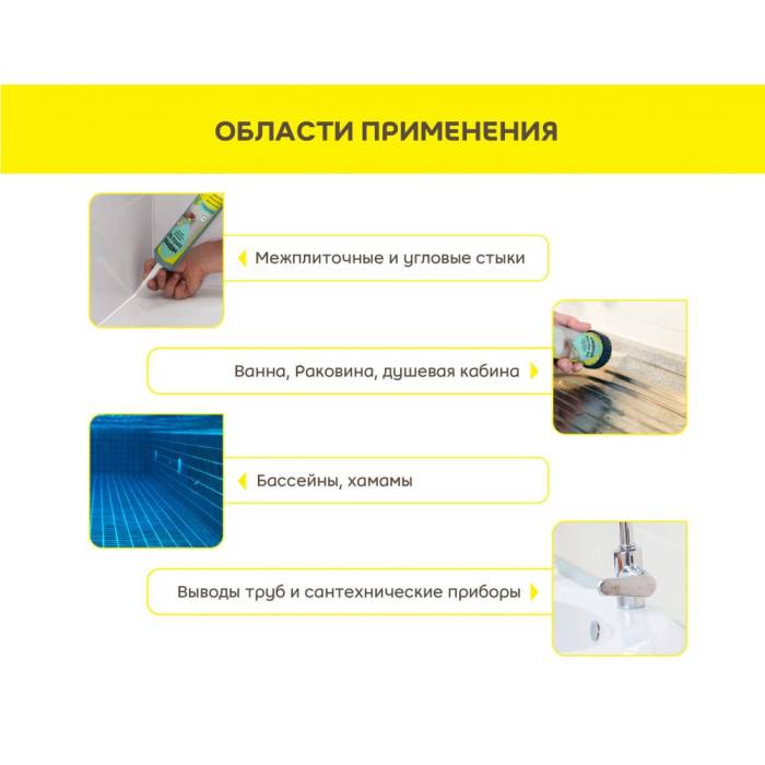 Герметик силиконовый санитарный Vetonit sanita sil прозрачный 280мл купить в Санкт-Петербурге