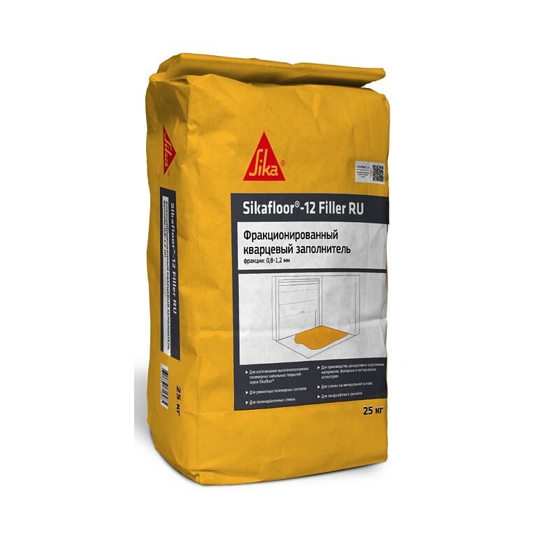 Sikafloor-12 Filler 25кг Заполнитель фракционированный кварцевый 0.8-1.2мм купить в Санкт-Петербурге