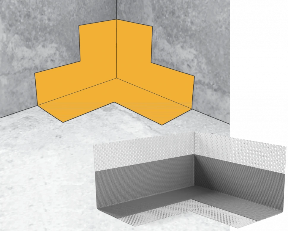 Sika Sealing Tape S Inside Corner 25шт Элемент угловой внутренний купить в Санкт-Петербурге
