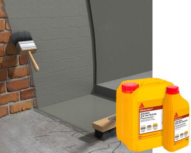 SikaLatex 5 л Жидкая добавка для мелкозернистых смесей на цементной основе купить в Санкт-Петербурге