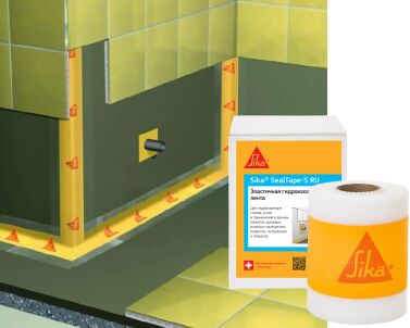 Sika SealTape S RU 1х50м Лента для герметизации швов купить в Санкт-Петербурге