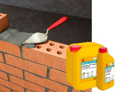 SikaTard M-10 WH 5л Пластификатор комплексный для кладочных растворов купить в Санкт-Петербурге