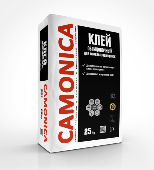 Клей для Тяжелых облицовок "Camonica" (ТО 25 кг) купить в Санкт-Петербурге