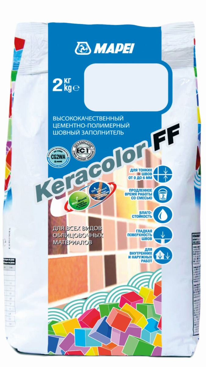 KERACOLOR FF № 112/2кг (Серый)  