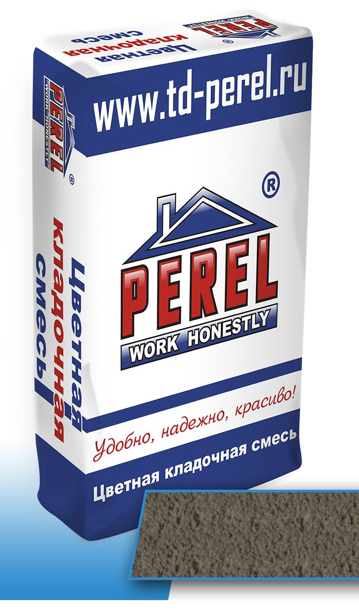 Цветная кладочная смесь Perel NL серая