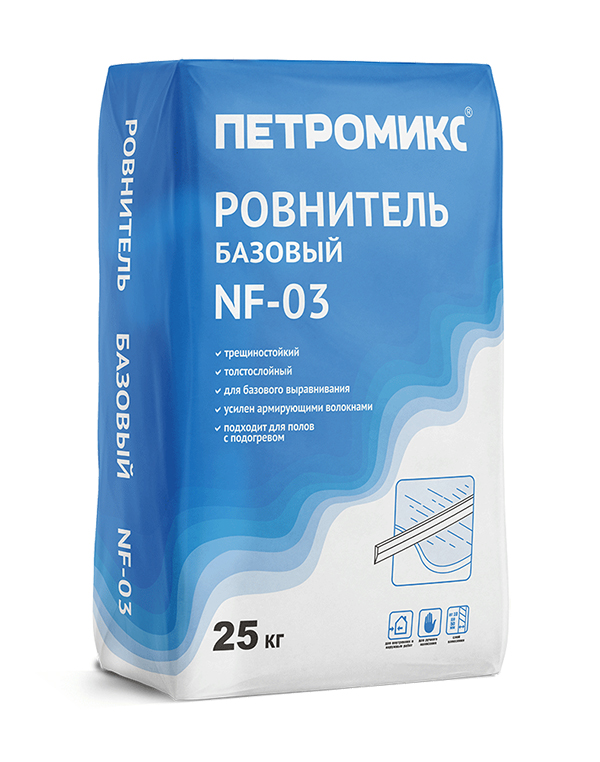 NF-03 (П) Ровнитель базовый ПЕТРОМИКС 25 кг/меш, NF-03 25кг Ровнитель базовый ПЕТРОМИКС