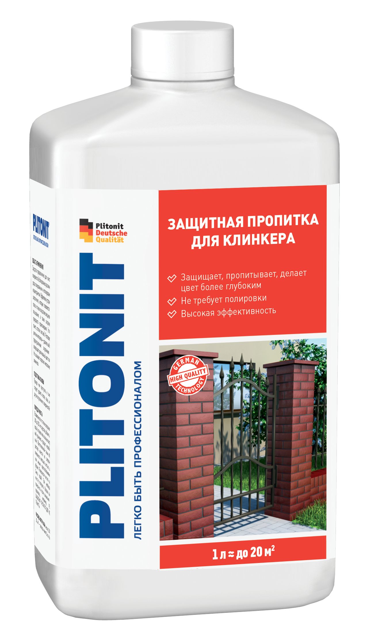 PLITONIT cредство для очистки керамогранита - 1 л.