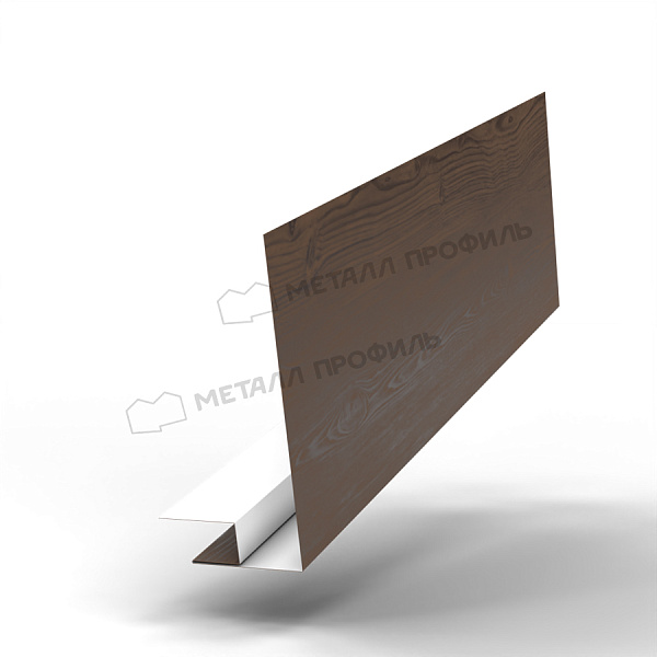 Планка карнизного свеса сложная 185х50х2000мм Ecosteel. Ecosteel Matt. Ecosteel Textur купить в Санкт-Петербурге
