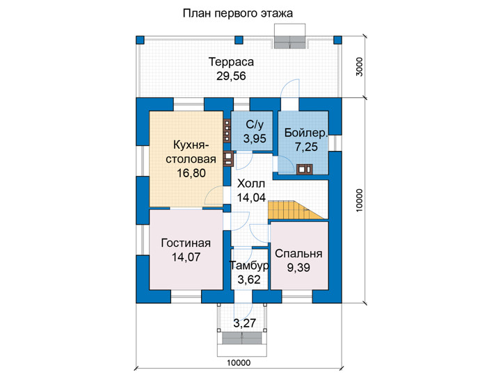 Коттедж из газобетона в СПб: 2 500 000 руб.