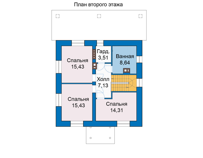 Коттедж из газобетона в СПб: 2 500 000 руб.