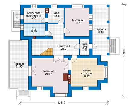 Коттедж из газобетона в СПб: 3 250 000 руб.