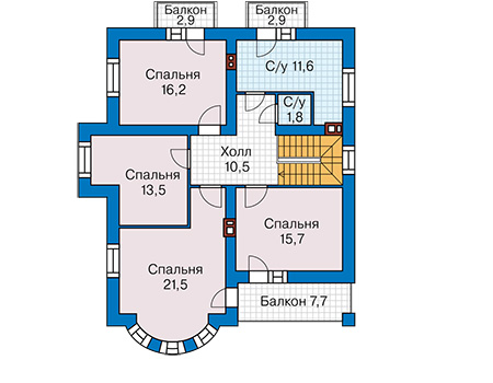 Стоимость строительства дома: 3 500 000 руб.