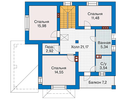 Коттедж из газобетона в СПб: 2 940 000 руб.