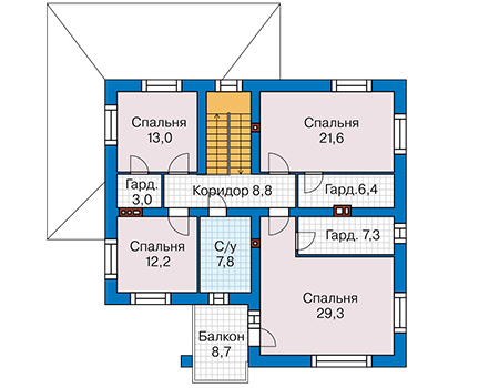 Коттедж из газобетона в СПб: 4 400 000руб.