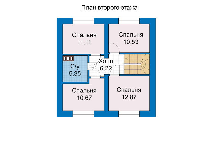 Коттедж из газобетона в СПб: 2 250 000 руб.