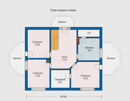 Стоимость строительства дома: 2 251 000 руб.