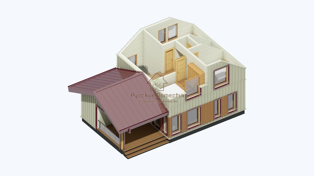 ДОМ 116м2 Проект Ишем
