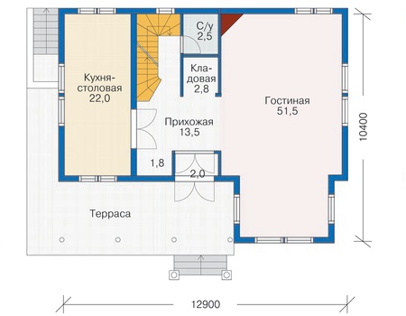 Стоимость строительства дома: 3 724 034 руб.