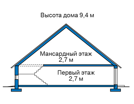 КАРКАСНЫЙ ДОМ С НАРУЖНОЙ ОТДЕЛКОЙ 1 564 000 руб.