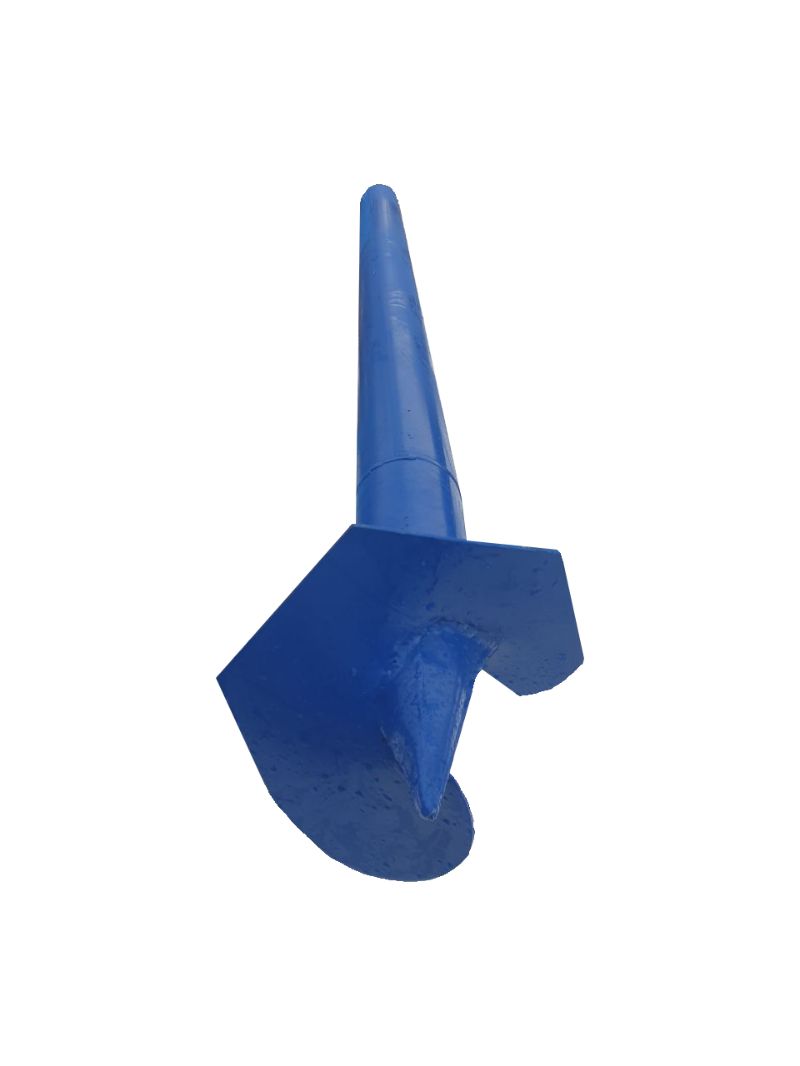 Свая винтовая Ювента d 76 - 3мм Н-3,5м "Оптима" цвет темно-синий купить в Санкт-Петербурге