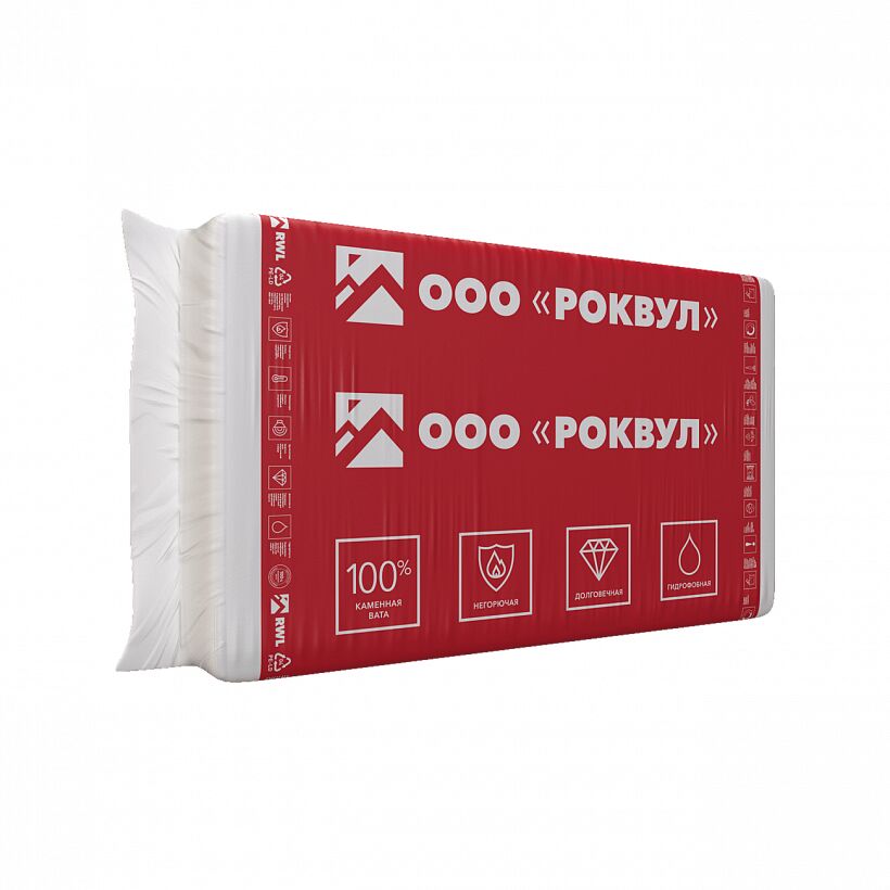 Роквул Каркас Баттс 50мм, 12 плит, 8.14м2, 565х1200мм, 0.407м3, Rockwool КАРКАС БАТТС 50х565х1200/12шт/8.136м2/0.407м3 купить в Москве Роквул Каркас Баттс 50мм, 12 плит, 8.14м2, 565х1200мм, 0.407м3, Rockwool КАРКАС БАТТС 50х565х1200/12шт/8.136м2/0.407м3