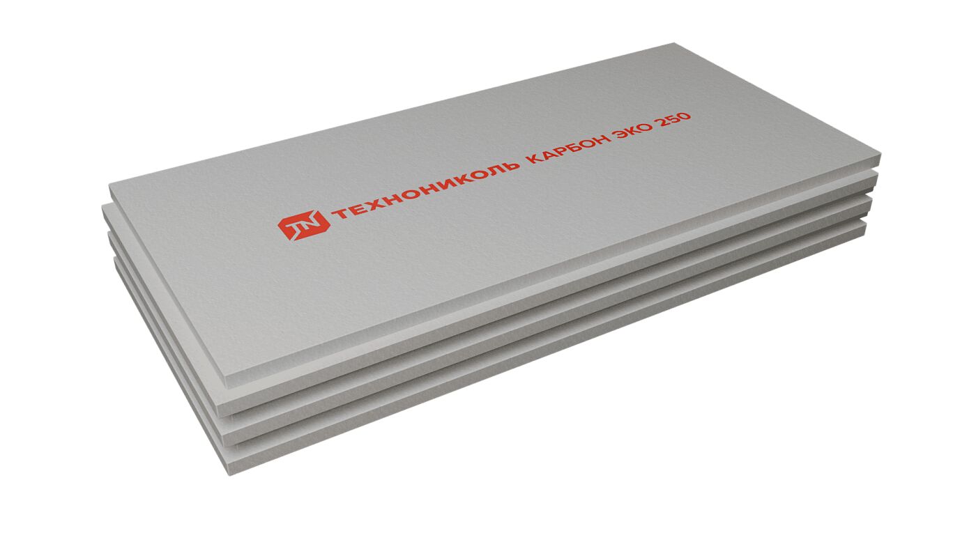 Экструзионный пенополистирол CARBON ECO 250 (КАРБОН ЭКО) L-100х580х1180мм/4шт/2.74м2/0.274м3 купить в Москве