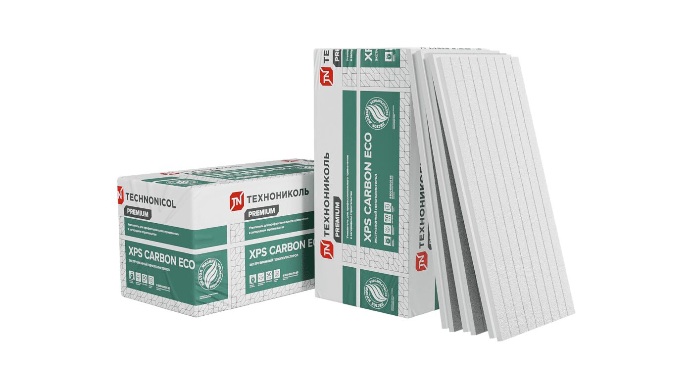 Экструзионный пенополистирол CARBON ECO FAS/2 S/1 (КАРБОН ЭКО ФАСАД) 50х580х1180мм/8шт/5.475м2/0.274м3 купить в Москве