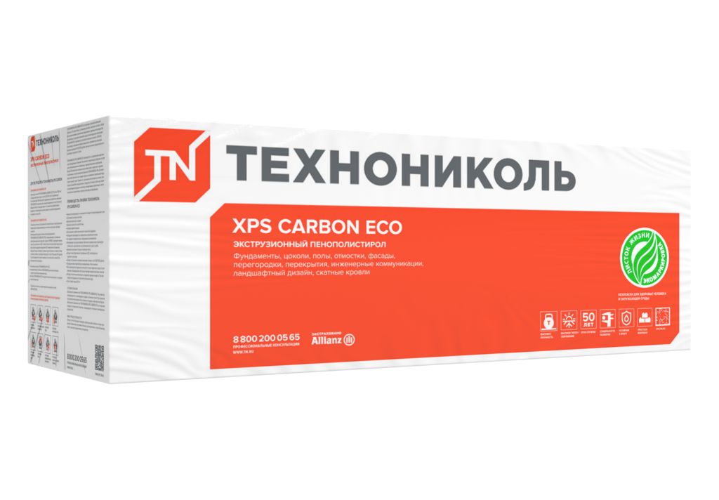 XPS CARBON ECO 400 SP Шведская плита 100мм