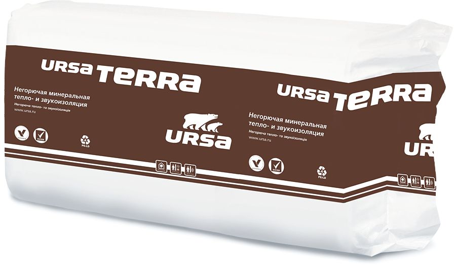 Утеплитель Terra 34 Pn Pro (24) Ursa купить в Москве Утеплитель Terra 34 Pn Pro (24) Ursa