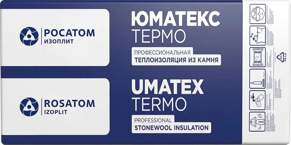 Umatex Termo WAS 35 PL/24 100х600х1200мм/3шт/2.16м2/0.22м3 купить в Санкт-Петербурге