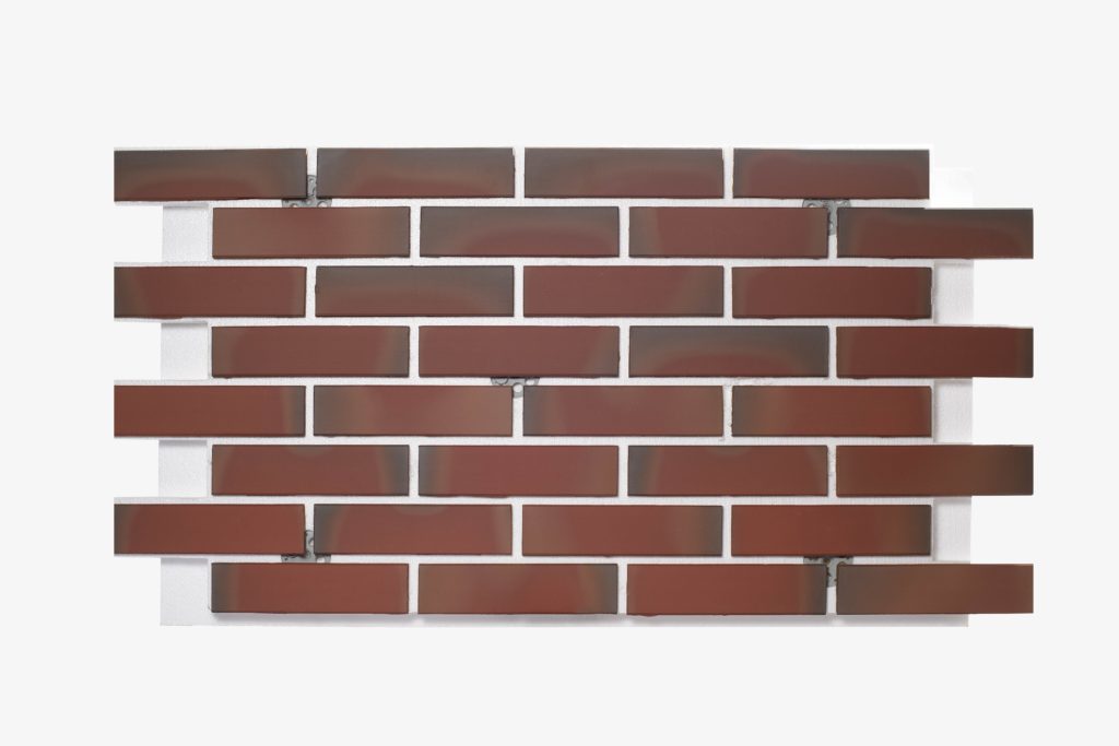 Термопанель Futurex с клинкерной плиткой Red Lion терракотовая с подпалинами MPB 006 купить в Санкт-Петербурге