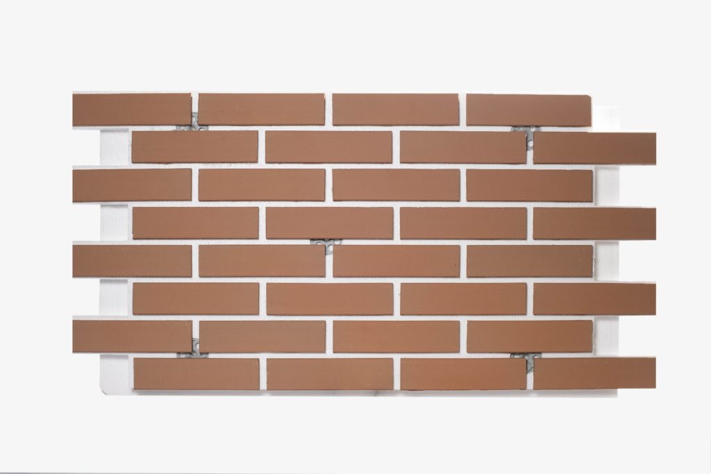 Термопанель Futurex с клинкерной плиткой Red Lion терракотовый MPO 004 купить в Санкт-Петербурге