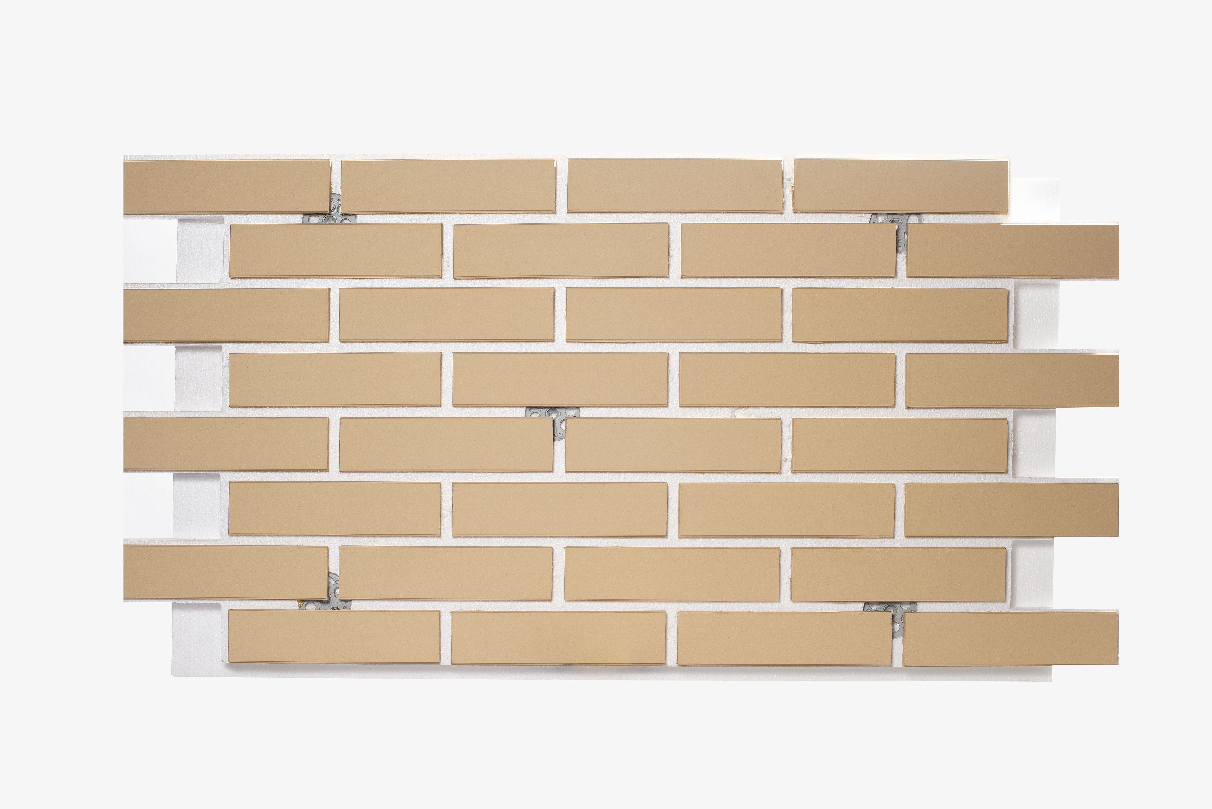 Термопанель Futurex с клинкерной плиткой Red Lion светло-бежевый MPO 002 купить в Санкт-Петербурге