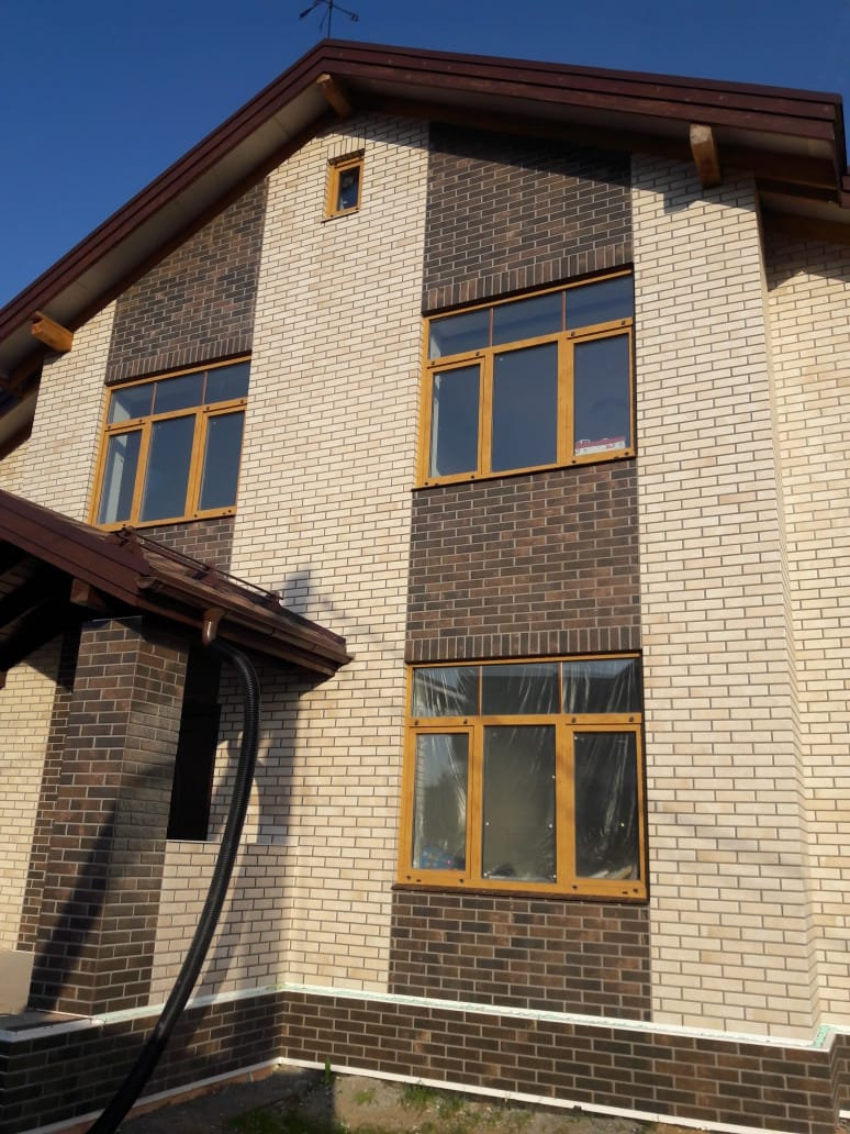 Термопанель рядовая ППС Paradyz Scandiano Beige 1150х460х50мм (0.47м2) CeramoTHERM