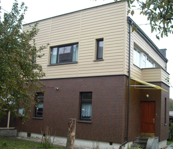 Термопанель рядовая ППС Paradyz Cloud Brown Duro 1150х460х50мм (0.47м2) CeramoTHERM