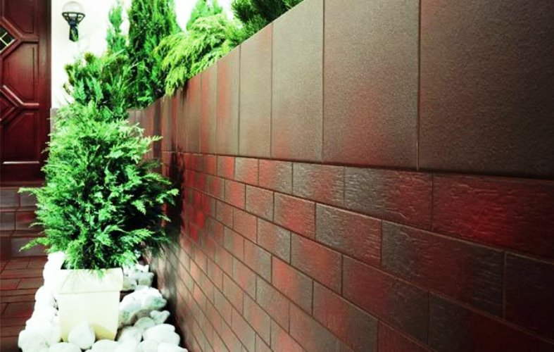 Термопанель рядовая ППС Paradyz Cloud Brown Duro 1150х460х50мм (0.47м2) CeramoTHERM