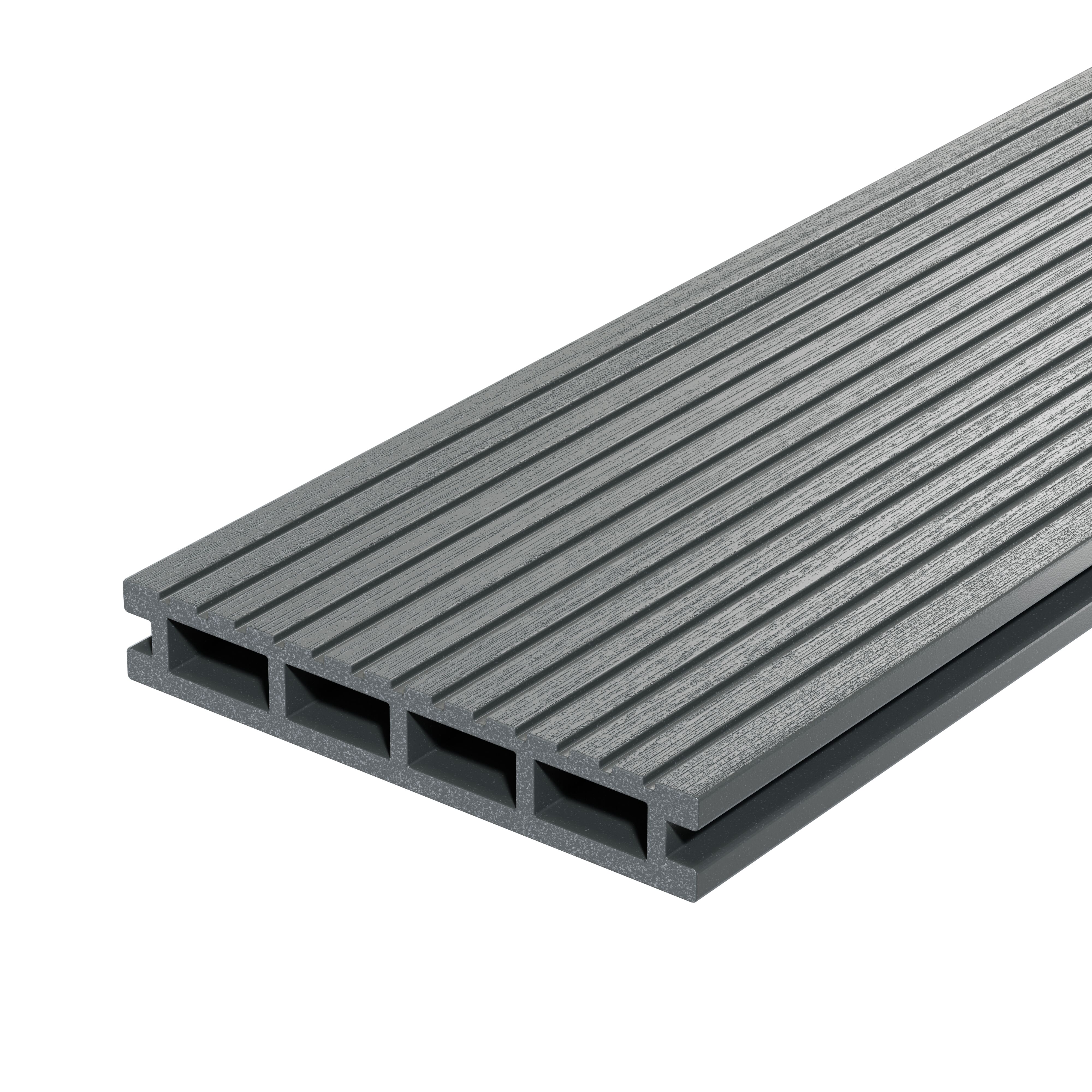 Террасная доска Decking Urban 150х24х4000 0.6м2 серый (дымчатый дуб) купить в Санкт-Петербурге