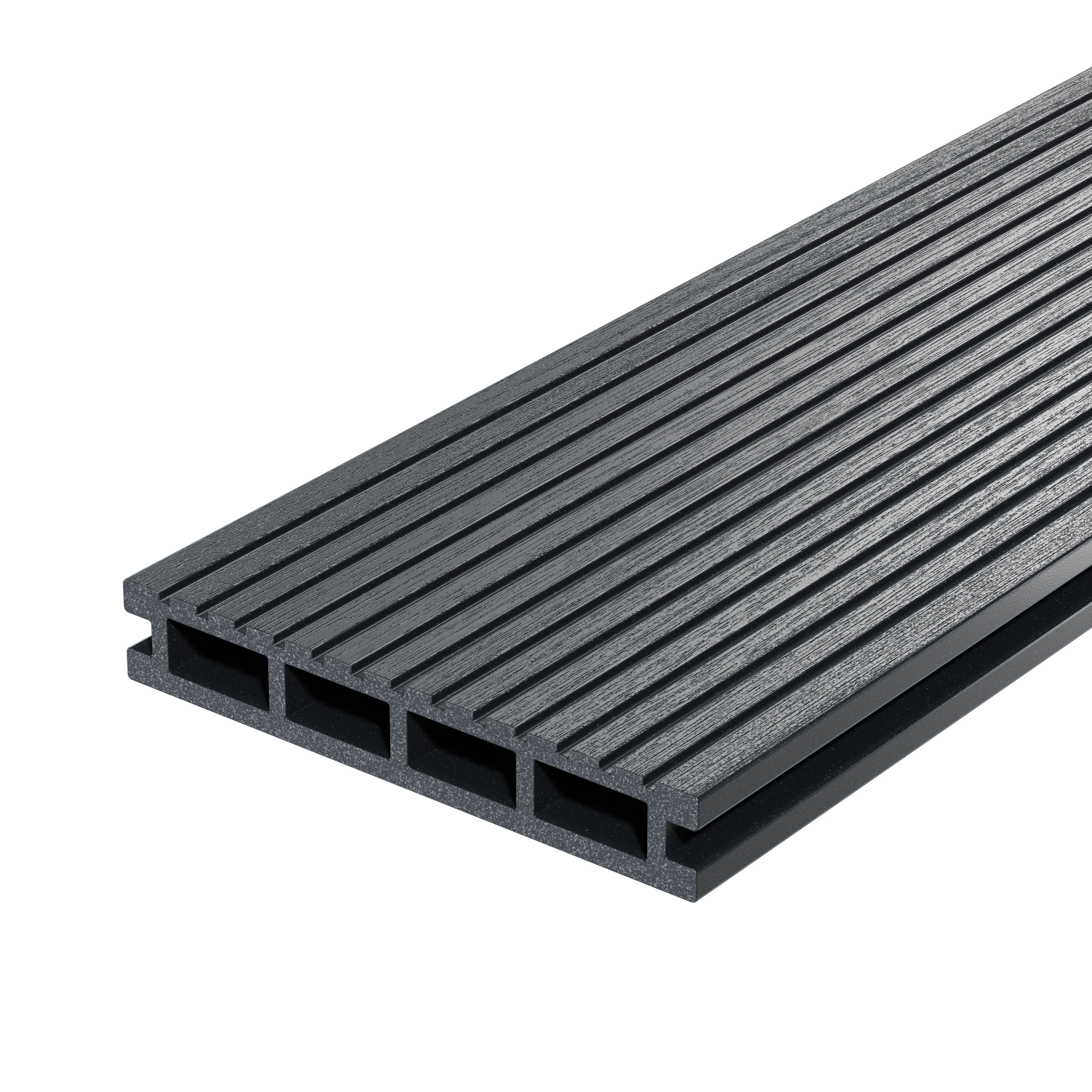 Террасная доска Decking Urban 150х24х3000 0.45м2 графит (жженый кедр) купить в Санкт-Петербурге