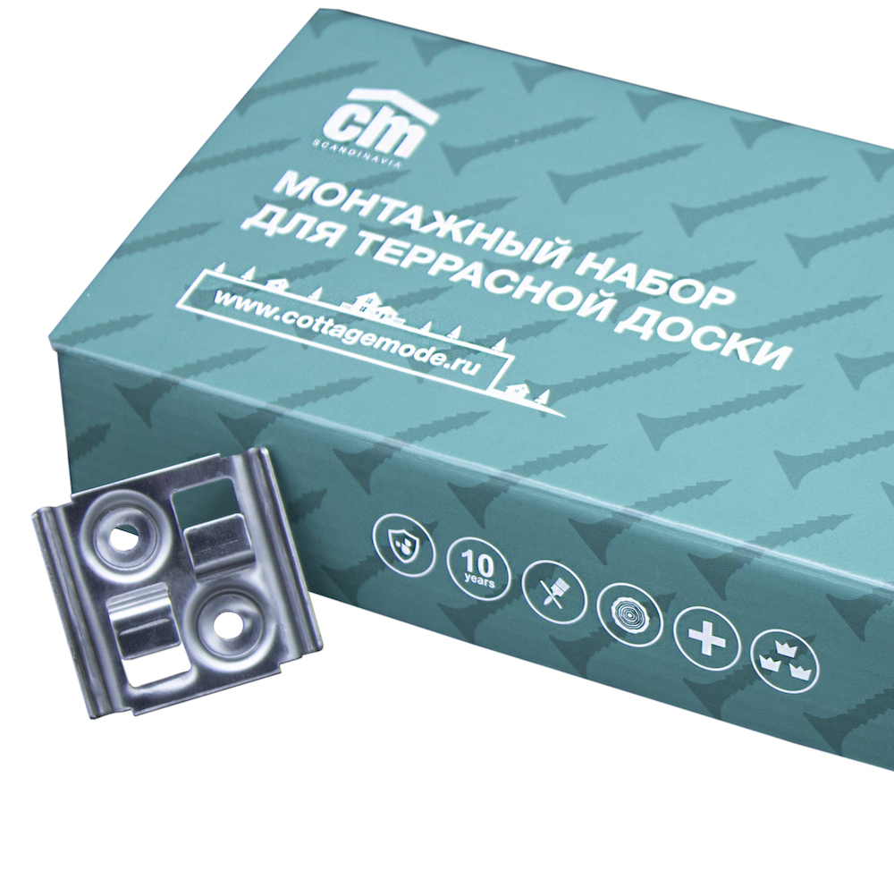 Монтажный набор клипс НС Solid VINTAGE/VINTAGE SOLID/ZEBRANO/FLAX/LOCUST 45шт купить в Санкт-Петербурге